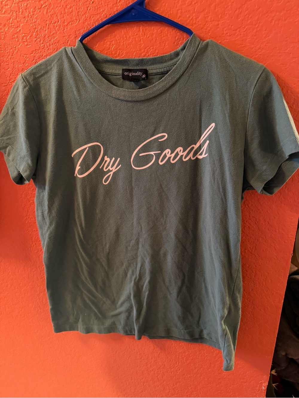 Women’s 'Dry Goods' Green Graphic Tee